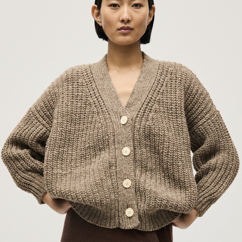 Babaa Cardigan No19 Mini Dark Mist